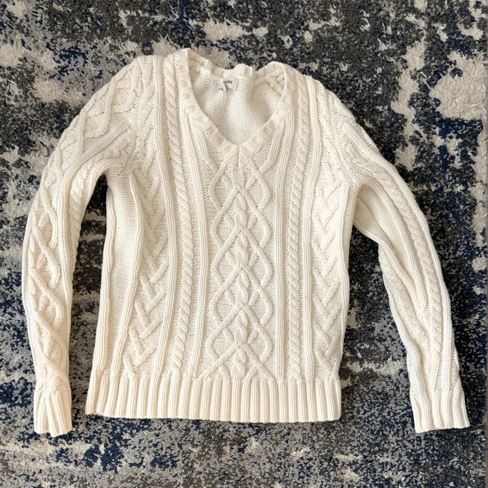 White sweater